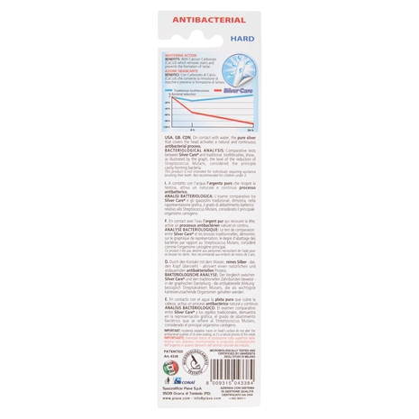 Silver Care Plus Antibacterial Hard + 1 Spare Head